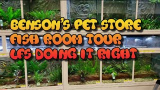 LFS tour, Beautiful tanks and fish