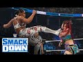 Bianca Belair Charlotte Flair Vs Bayley And IYO SKY SmackDown Highlights Aug 18 2023