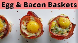 Egg & Bacon Baskets | How to jazz up your regular breakfast