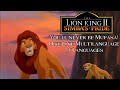 The Lion King 2 Simba S Pride You Ll Never Be Mufasa One Line Multilanguage 41 Languages