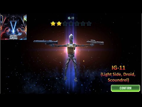 [*/\*] Star Wars: Galaxy of Heroes - Unlock IG-11 (Light Side, Droid, Scoundrel)
