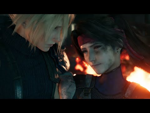 Final Fantasy VII Remake - The Collapse Of The Sector 7 Plate - All Cinematics