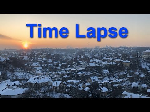 Kyiv - Time Lapse - Nice view from the window