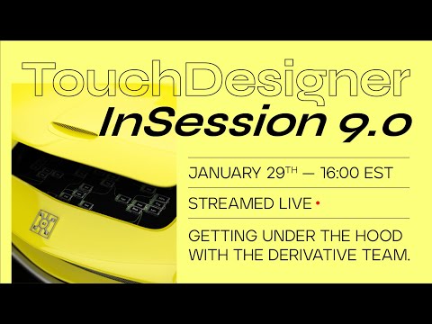 TouchDesigner InSession with Caroline Reize - January 29th 2020
