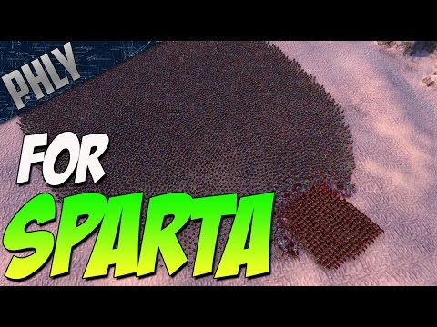 UEBS - THIS IS SPARTA - 300 Spartans VS 10,000 Persians (Ultimate Epic Battle Simulator)