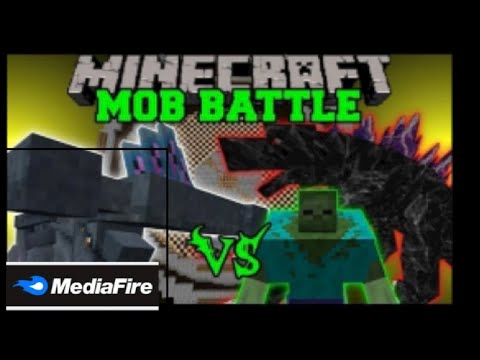 Every mod to play mob battle in minecraft pe 1.19 mediafire | SwagsterGamerz