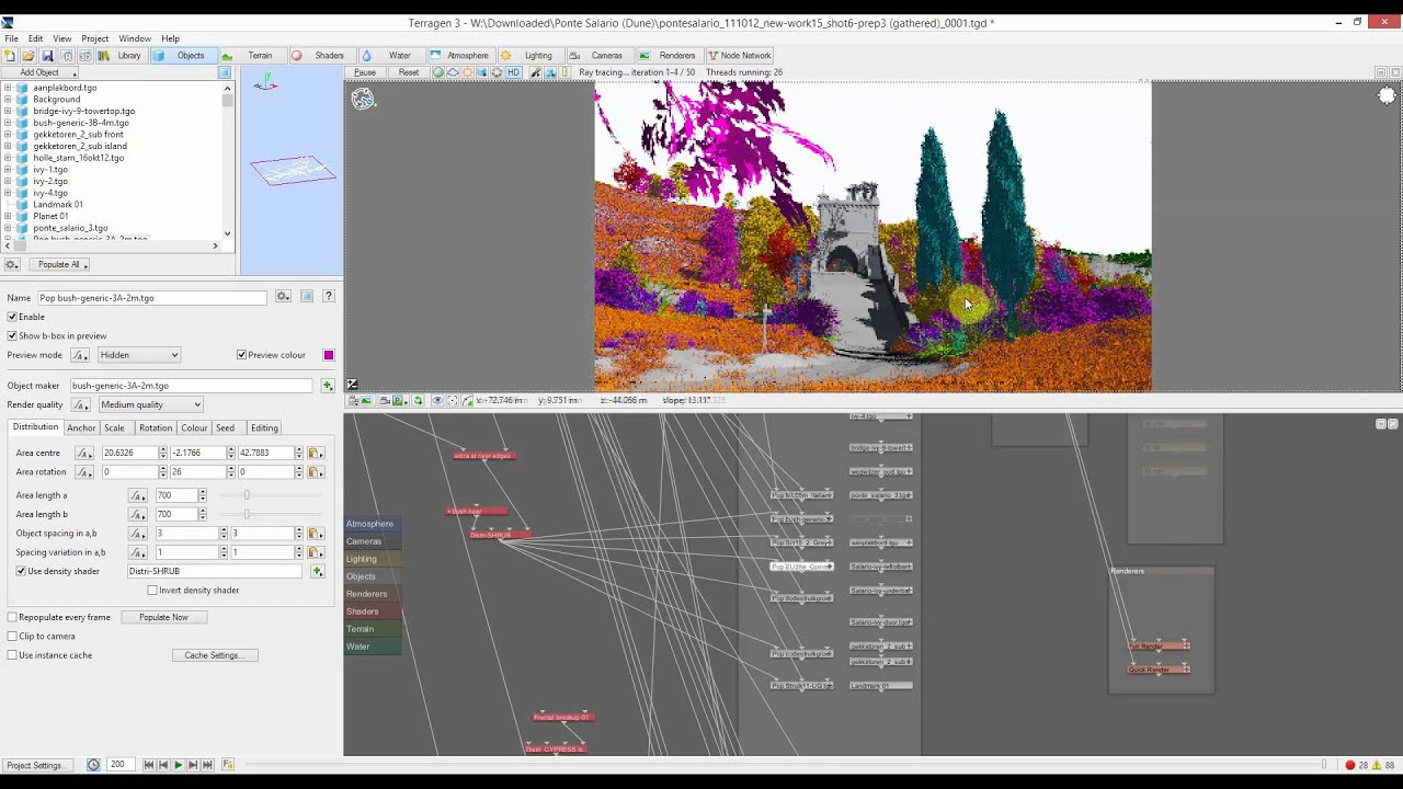 Terragen 4 First Look - Ray Traced Preview Part 1 - YouTube