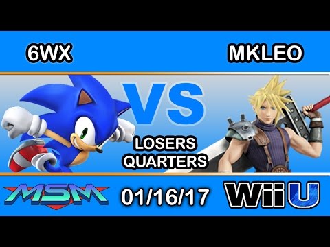 MSM 81 - Circa | 6WX (Sonic) Vs. Echo Fox | MkLeo (Cloud) Losers Quarters - Smash Wii U
