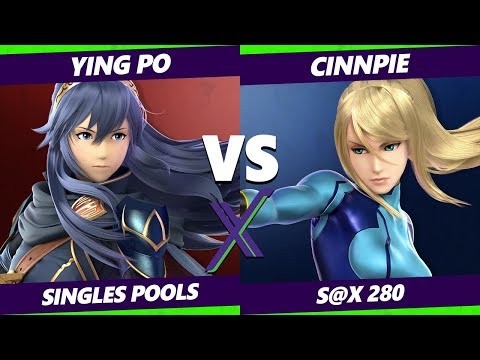 S@X 280 Smash Ultimate - YGG | Ying Po (Lucina) Vs. Cinnpie (Zero Suit Samus) - SSBU Singles Pools