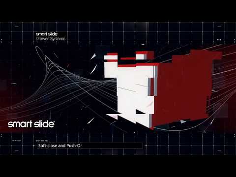 Миниатюра изображения товара Комплект направляющих мебельных Samet Smart Slide / 127240232 (полного выдвижения с доводчиком 300мм)