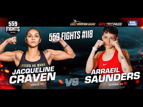559 Fights #118 - Jacqueline Craven vs Arraeil Saunders
