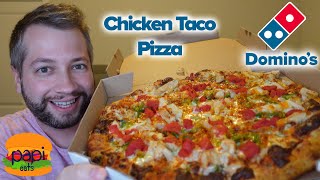 Domino's Chicken Taco Pizza - Made for Delivery! - Review