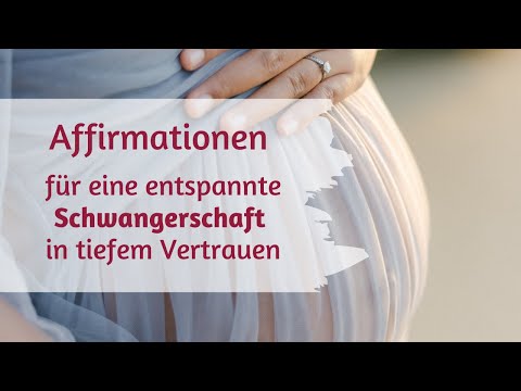 Affirmationen für deine Schwangerschaft