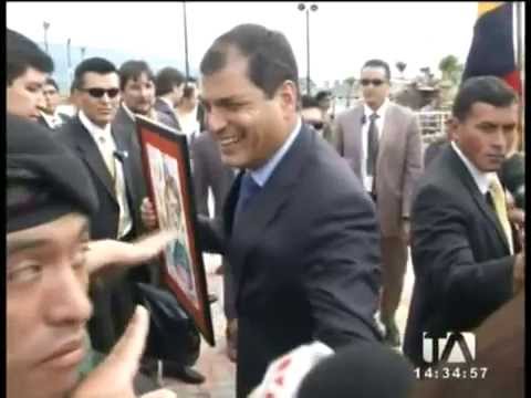 Rafael Correa caricariturizado por su cumpleaños ... En Corto
