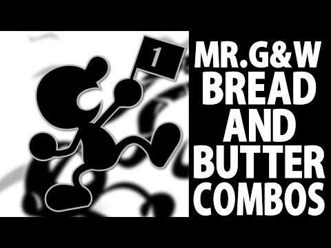 Mr. Game and Watch Bread and Butter combos (Beginner to Pro)