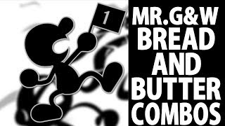 Mr. Game and Watch Bread and Butter combos (Beginner to Pro)