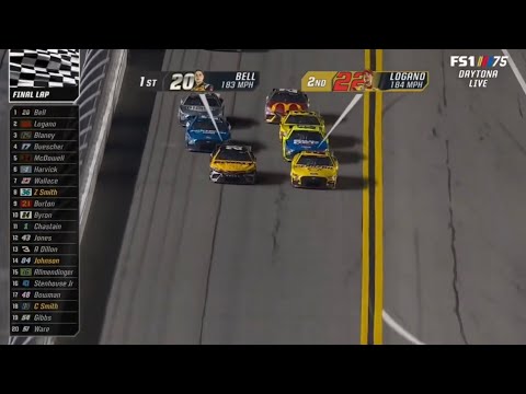 INSANE PHOTO FINISH in the 2023 Nascar Cup Series Duel 1 at Daytona