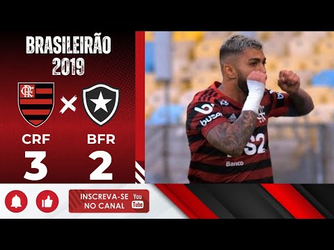 Gols de Flamengo 3x2 Botafogo - Campeonato Brasileiro de 2019