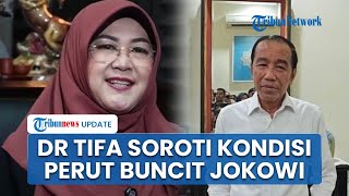 Dokter Tifa Soroti Kondisi Perut Jokowi yang Membuncit saat Pemulihan Alergi, Ajudan Membantah
