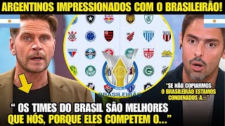 🚨EITA! OLHA COMO OS ARGENTINOS QUEREM COPIAR O BRASILEIRÃO 