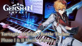 Cover art for Genshin Impact/Never-Ending Performance  (childe"s  theme)  piano