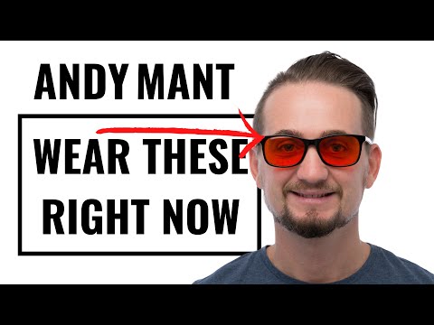 BLUE LIGHT BLOCKING GLASSES - The Ultimate BIOHACK! Interview with ANDY MANT [With SUBTITLES]