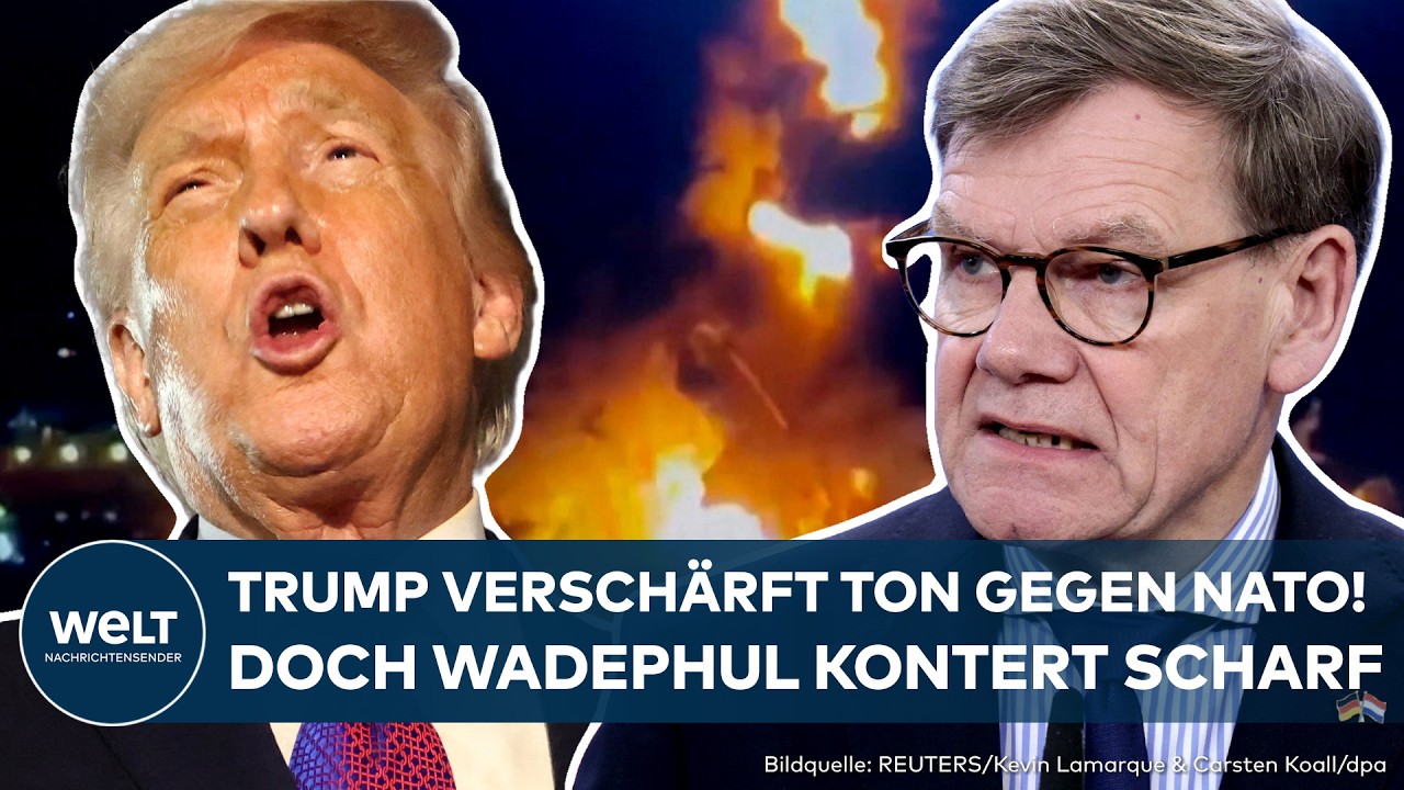 IRAN: Trump warnt Nato vor "sehr schlechter Zukunft" – Wadephul erteilt USA knallharte Abfuhr!