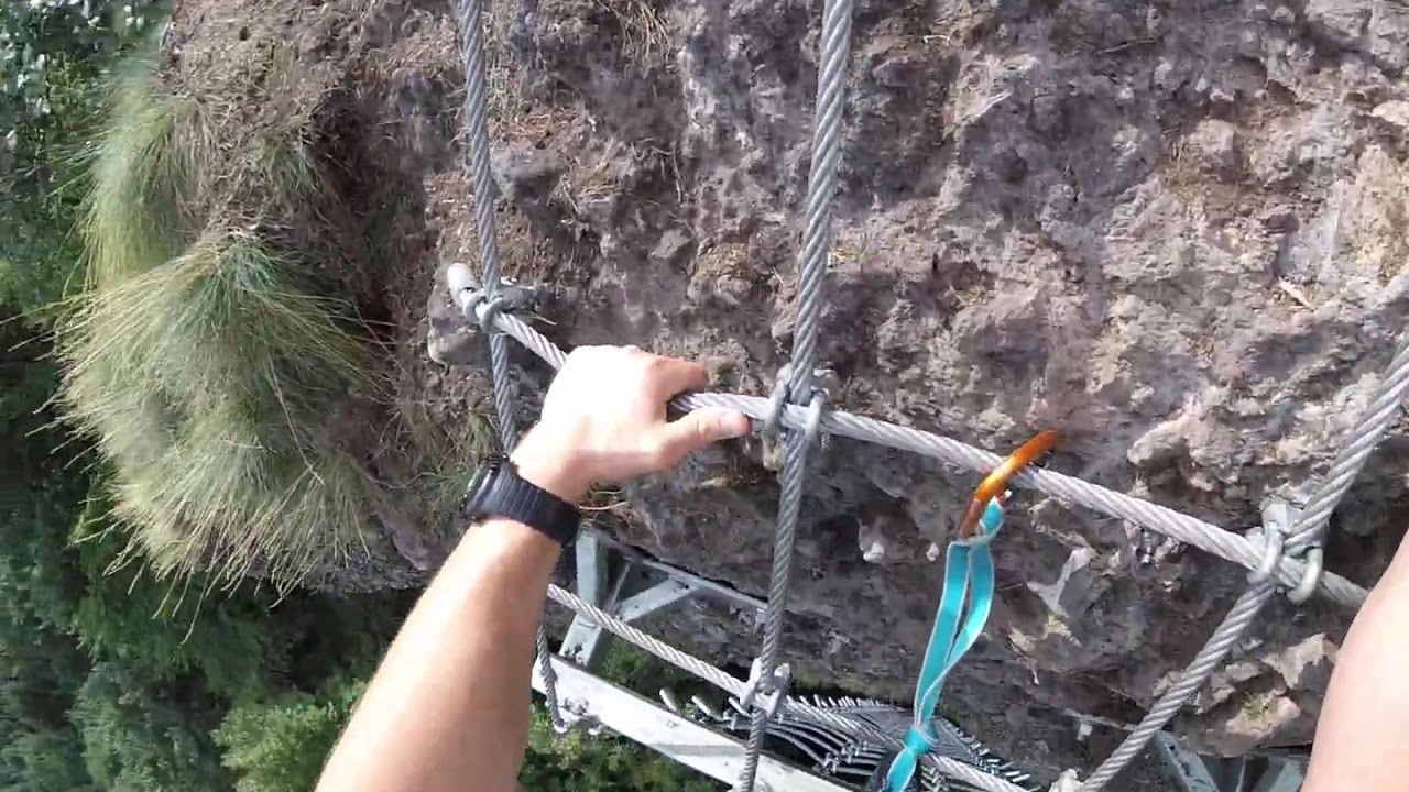 Via Ferraty na Skalke-37 m stalowej siatki