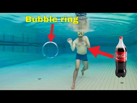 How To Shoot Bubble Rings With a Coca Cola Bottle