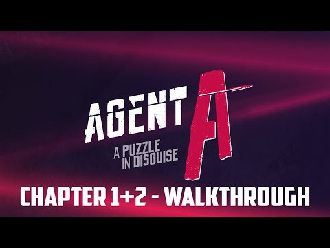 Agent A: A Puzzle in Disguise - Platinum Walkthrough Part 1/5 - Chapters 1+2 (w - YouTube