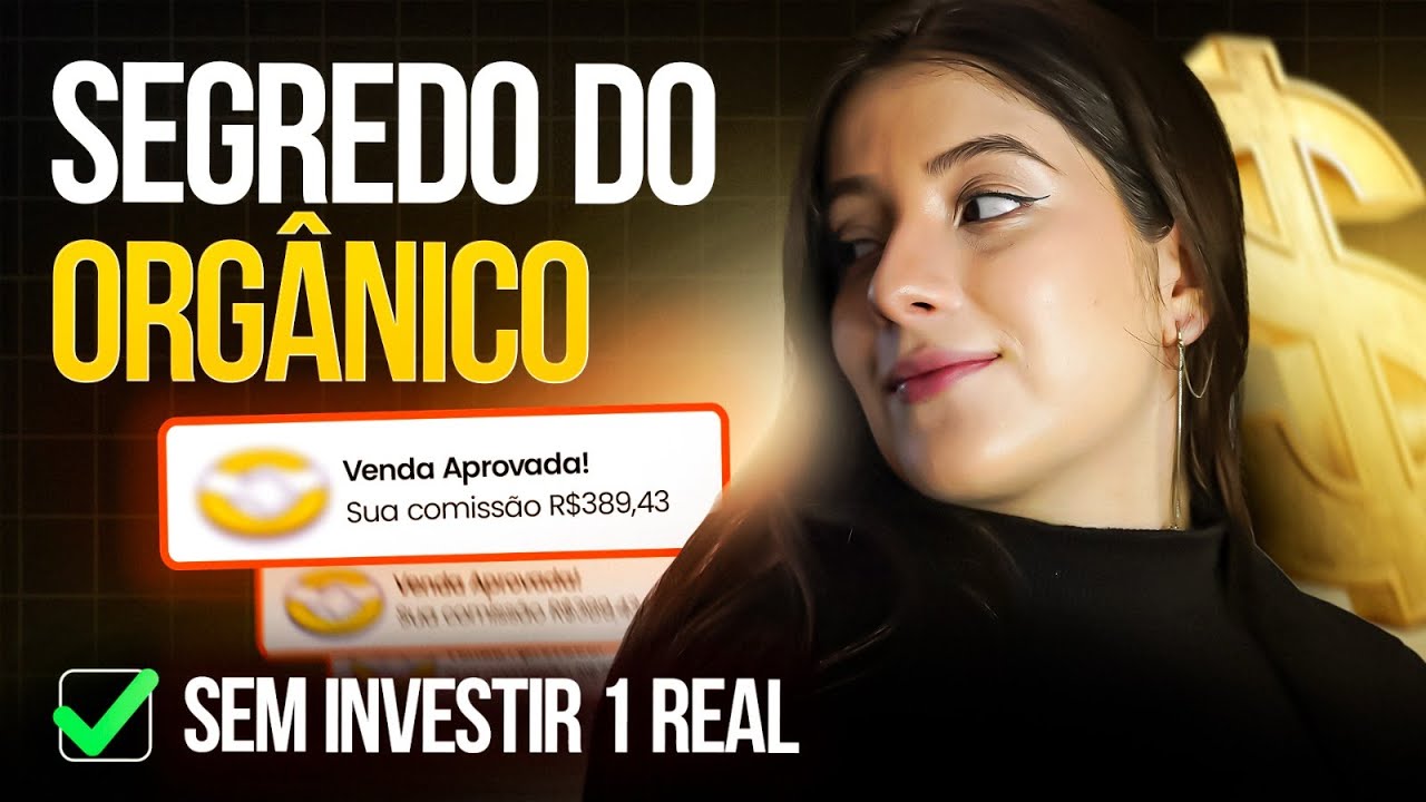 COMO VENDER NO ORGANICO COMO AFILIADO - Copie e cole para começar hoje!