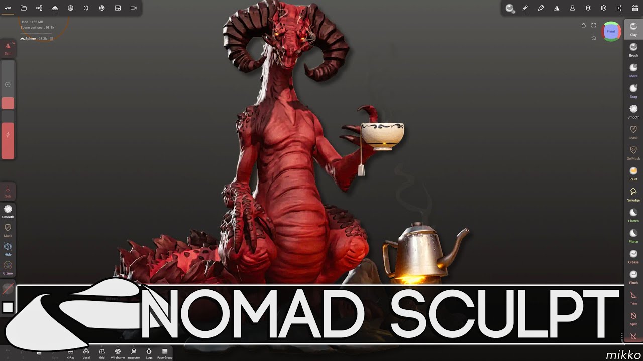 Nomad Sculpt NOW ON DESKTOP! (PC/Mac First Look)