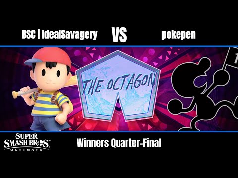 IdealSavagery (Ness) vs pokepen (Mr. Game Watch) - Ultimate Winners Quarterfinals - Octagon #117