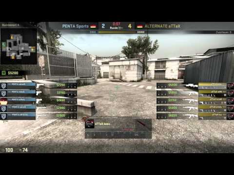 Alternate Attax vs Penta ESEA