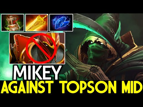 MIKEY [Necrophos] New Mid Player Nigma VS TOPSON Mid Dota 2
