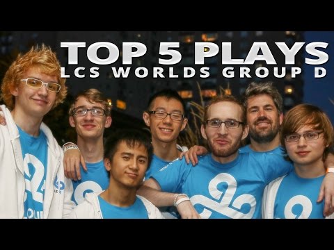 Top 5 LoL Plays Worlds Group D: Cloud 9, Alliance, KaBuM! e-Sports, NaJin White Shield