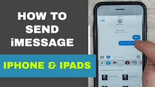 How to send an iMessage on iPhone
