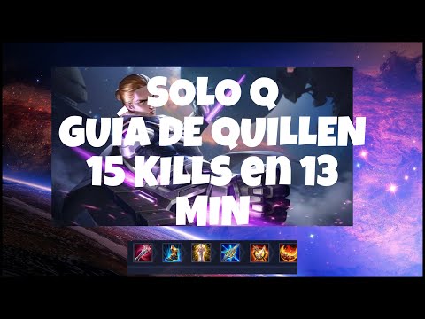 GUIA DE QUILLEN| 15 KILLS 13 MIN SOLO Q| PRO TIPS|  AoV | 傳說對決 | RoV | Liên Quân Mobile | 펜타스톰