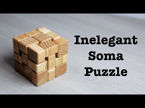 How to solve the Inelegant Soma - this 7-piece puzzle took me more than a month to solve! 🤯🤯