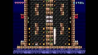 'Old Towers' Game Capture from Evercade (Mega Cat Studios Collection 1 Cartridge)