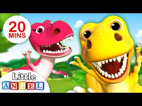 La Danse des Dinosaures, Gipsy, Bébé Requin | Comptine par Little Angel - Français