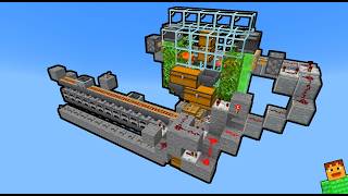 Every Player needs this… (Automatic best easy super smelter furnace array redstone machine XP farm)