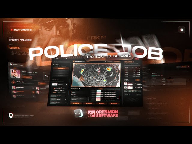 Fivem Police Job PACK – All-in-One System