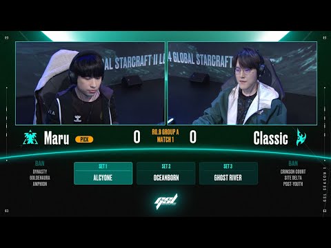 [2024 GSL S1] Ro.8 Group A Match1 Maru vs Classic