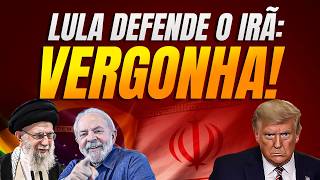 VERGONHA! Lula defende ditadura do Irã e condena EUA e Israel!