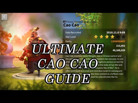 Ultimate Cao Cao Commander Guide - Rise of Kingdoms