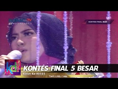 Risti " Biarlah Merana '' Kuala kapuas - Kontes Final KDI 2015 (27/5)