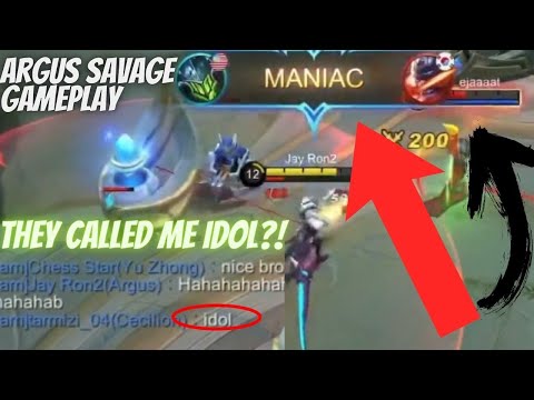 OLD ARGUS GET SAVAGE IS ACTUALLY THE EASIEST?! Old Argus Savage Gameplay - MLBB | Jay Ron2