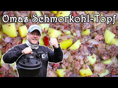 "Omas Schmorkohl-Topf" aus dem DUTCH OVEN - Deftiges Rezept für die kalten Tage........
