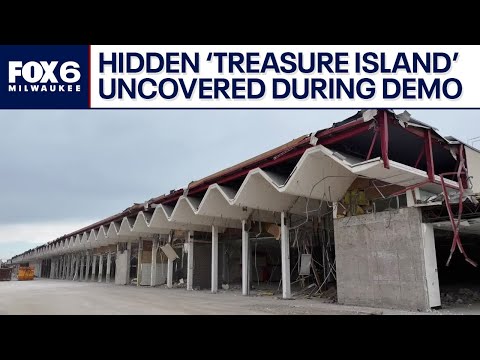 Hidden 'Treasure Island:' Wisconsin demolition exposes shuttered store | FOX6 News Milwaukee